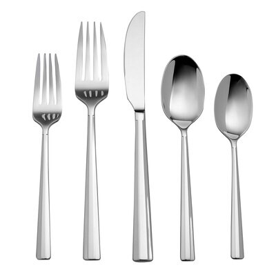 Oneida Bardon 20 Piece Flatware Set B1012020AL20, MPN: B1012020AL20, 78737140733