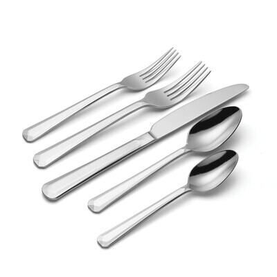 Oneida Chroma 65 Piece Flatware Set F106065AL21, MPN: F106065AL21, 79363012432