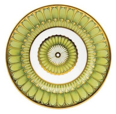 Deshoulieres Arcades Green Bread &amp; Butter Plate APP-RI6722, MPN: APP-RI6722, 3104360560970