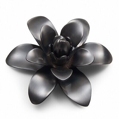 Mary Jurek Ginger Blossom with Black Nickel Plated Flower with Box 5&quot; D DGB001.3, MPN: DGB001.3, 81…