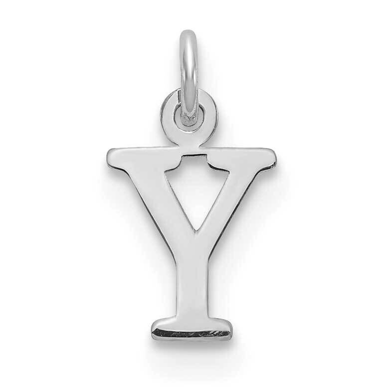 Cutout Letter Y Initial Charm 10k White Gold 10XNA1160W/Y, MPN: 10XNA1160W/Y,