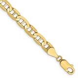 5.25mm Concave Anchor Chain 7 Inch 10k Gold 10CCA140-7 by Men&#39;s Jewelry and Accessories, MPN: 10CCA…