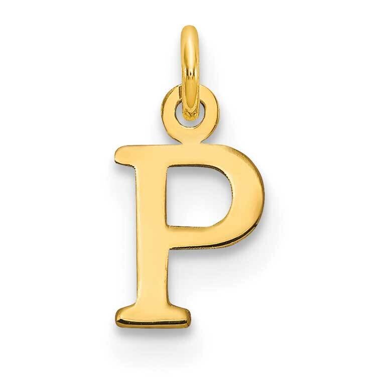 Cutout Letter P Initial Charm 10k Gold 10XNA1160Y/P, MPN: 10XNA1160Y/P,