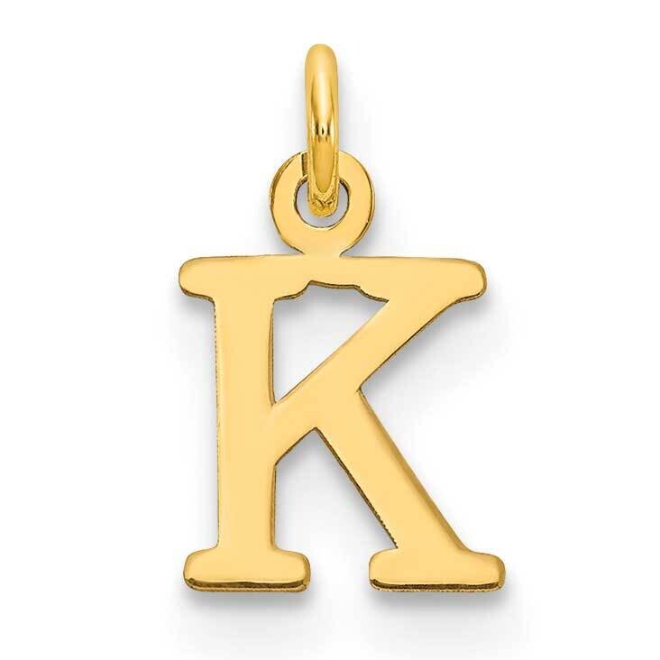 Cutout Letter K Initial Charm 10k Gold 10XNA1160Y/K, MPN: 10XNA1160Y/K,