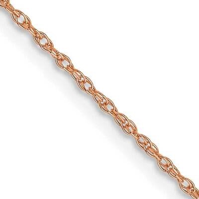 .7 mm Carded Cable Rope Chain 24 Inch 10k Rose Gold 10K7RR-24, MPN: 10K7RR-24,