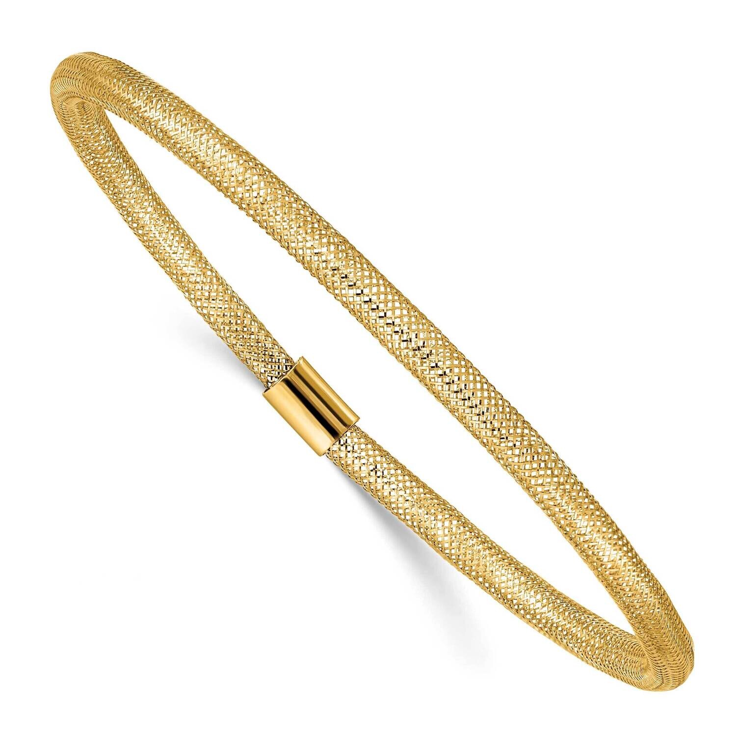 Stretch Mesh Bracelet 7.25 Inch 10k Gold 10SF2746, MPN: 10SF2746, 196904097496