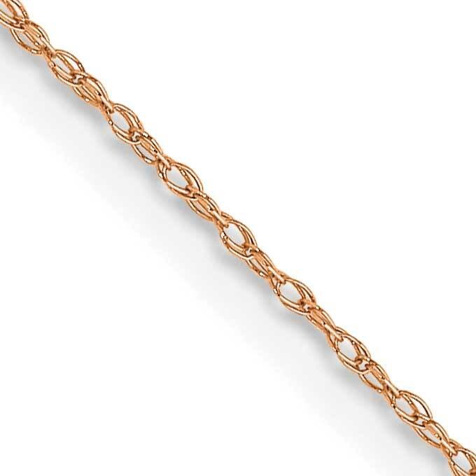 .5mm Carded Cable Rope Chain 16 Inch 10k Rose Gold 10K5RR-16, MPN: 10K5RR-16,