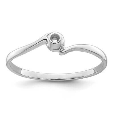 .03Ct.Ring Mounting 10k White Gold 10X9603, MPN: 10X9603,