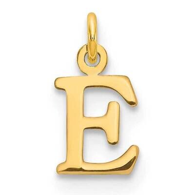 Cutout Letter E Initial Charm 10k Gold 10XNA1160Y/E, MPN: 10XNA1160Y/E,
