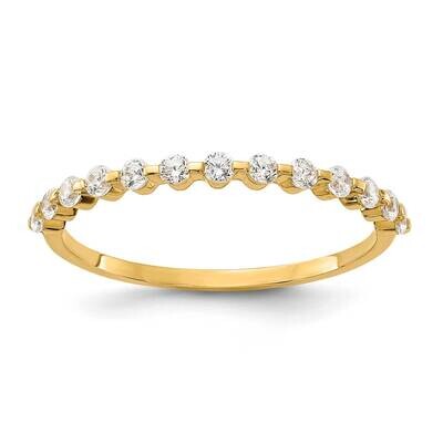 CZ Ring 10k Polished Gold 10C1512, MPN: 10C1512,