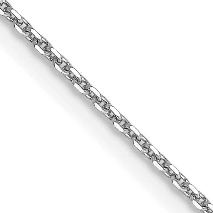 Wg .9mm Diamond-Cut Cable Chain 22 Inch 10k Gold 10PE325-22