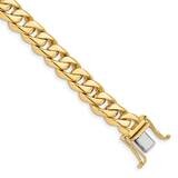 8.5mm Hand-Polished Traditional Link Chain 8 Inch 10k Gold 10LK118-8 by Men&#39;s Jewelry and Accessori…