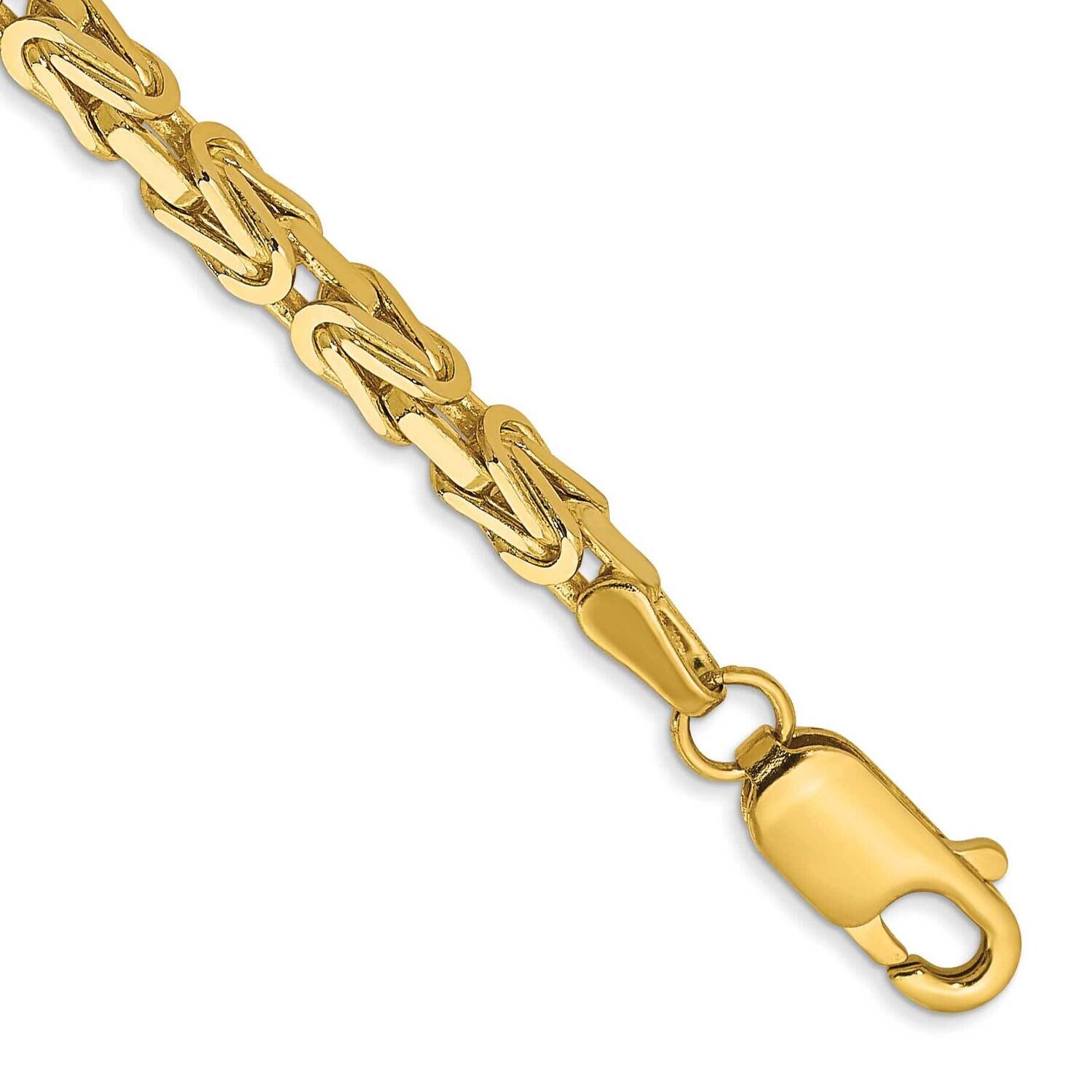 2.5mm Byzantine Chain 7 Inch 10k Gold 10BIZ070-7, MPN: 10BIZ070-7,