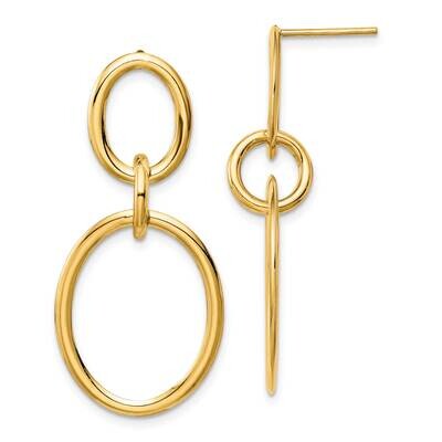 Hoop Earrings 10k Gold 10TL1163, MPN: 10TL1163,