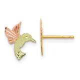 12K Posts Black Hills Gold Hummingbird Post Earrings 10k Gold 10BH732, MPN: 10BH732,