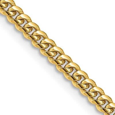 3.5mm Solid Miami Cuban Chain 24 Inch 10k Gold 10DCU100-24 by Men&#39;s Jewelry and Accessories, MPN: 1…