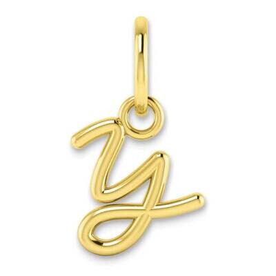 Upper Case Letter Y Initial Charm 10k Gold 10XNA1305Y/Y, MPN: 10XNA1305Y/Y,