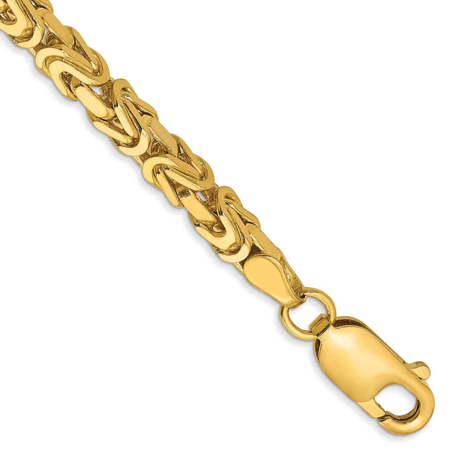 3.25mm Byzantine Chain 7 Inch 10k Gold 10BIZ090-7, MPN: 10BIZ090-7,