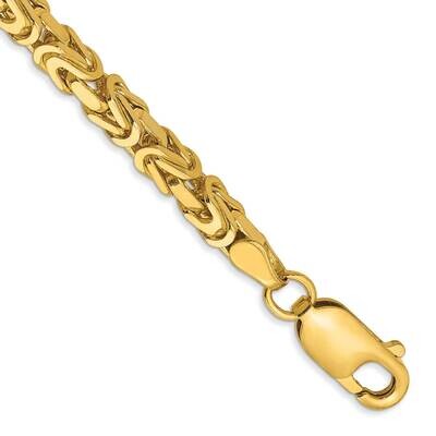 3.25mm Byzantine Chain 7 Inch 10k Gold 10BIZ090-7, MPN: 10BIZ090-7,