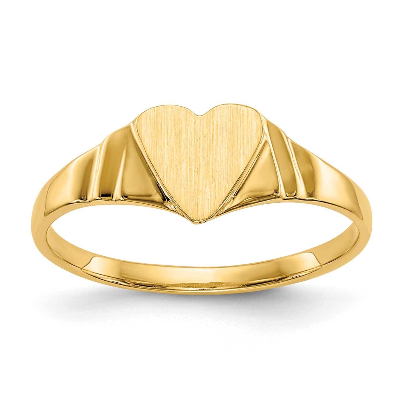 Children&#39;s Signet Ring 10k Gold 10CH195, MPN: 10CH195,