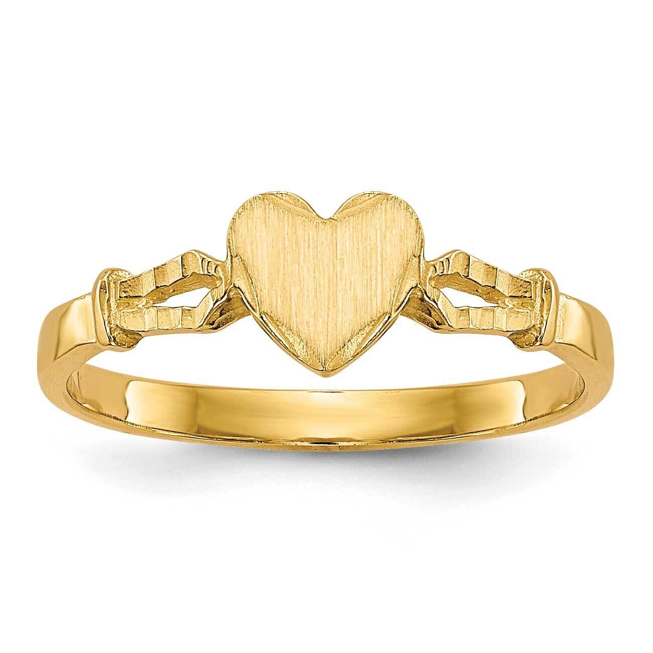 Children&#39;s Heart Ring 10k Gold 10R224, MPN: 10R224,