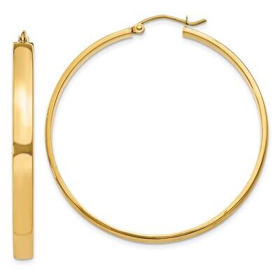Hoop Earring 10k Polished Gold 10TA243, MPN: 10TA243,