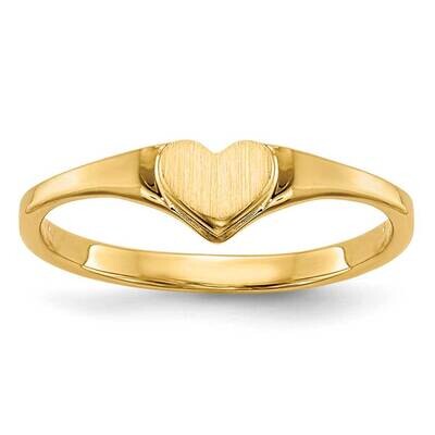 Children&#39;s Heart Ring 10k Gold 10R225, MPN: 10R225,