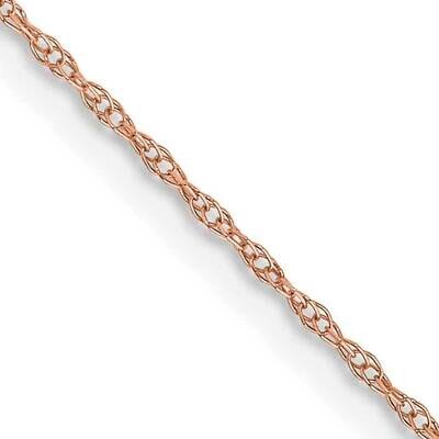 .6 mm Carded Cable Rope Chain 24 Inch 10k Rose Gold 10K6RR-24, MPN: 10K6RR-24,
