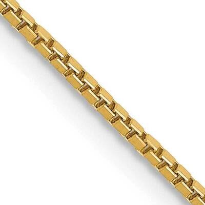 1.05mm Box Chain 16 Inch 10k Gold 10BX105-16, MPN: 10BX105-16,