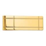 Men&#39;s Grooved Polished Money Clip 10k Gold 10MC53 by Men&#39;s Jewelry and Accessories, MPN: 10MC53,