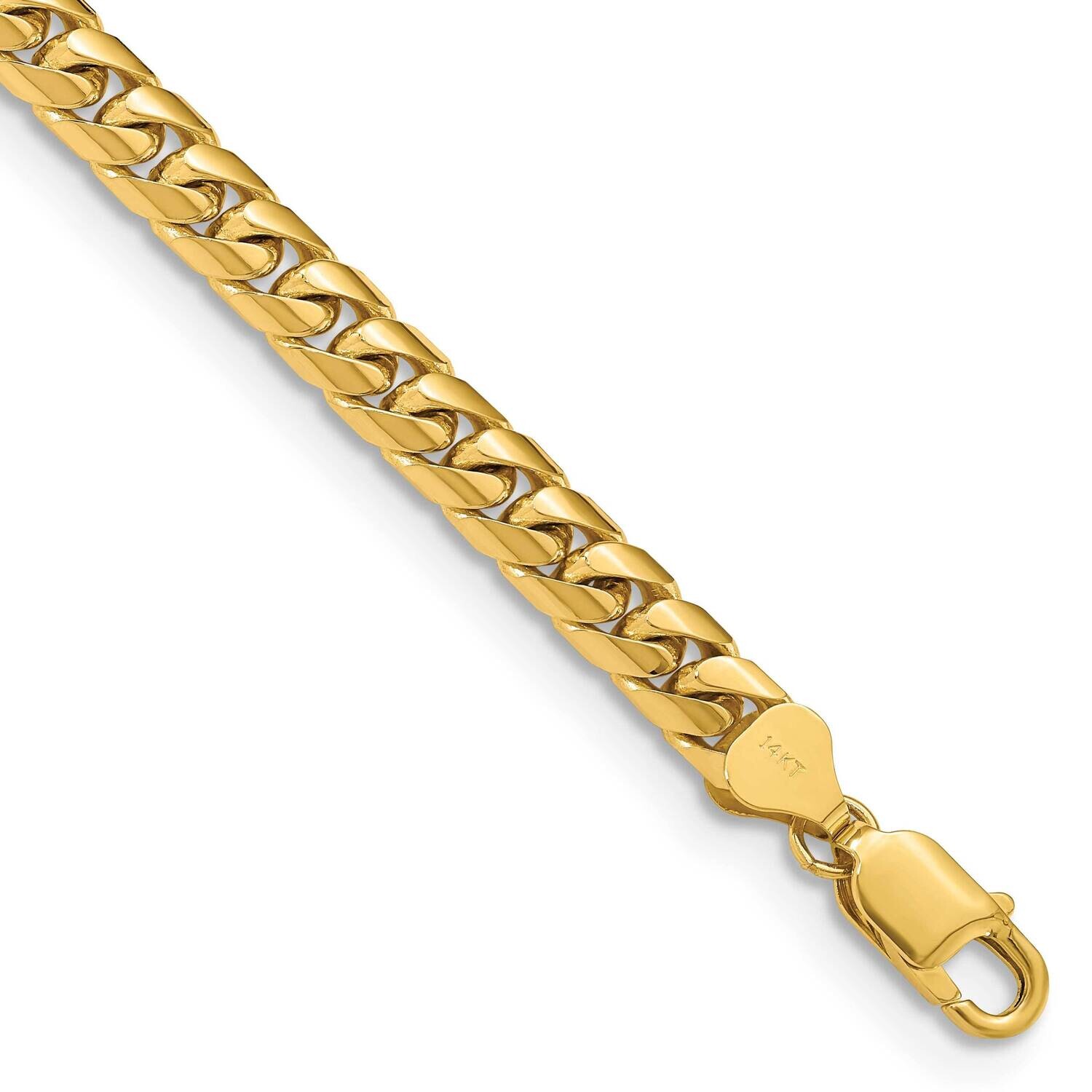6.75mm Solid Miami Cuban Chain 8.5 Inch 10k Gold 10DCU220-8.5 by Men&#39;s Jewelry and Accessories, MPN…