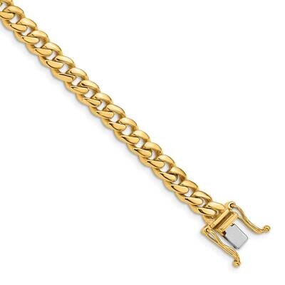 5.7mm Hand-Polished Miami Cuban Chain 8 Inch 10k Gold 10LK585-8 by Men&#39;s Jewelry and Accessories, M…