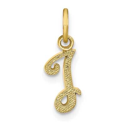 Initial I Charm 10k Gold 10C763I, MPN: 10C763I,