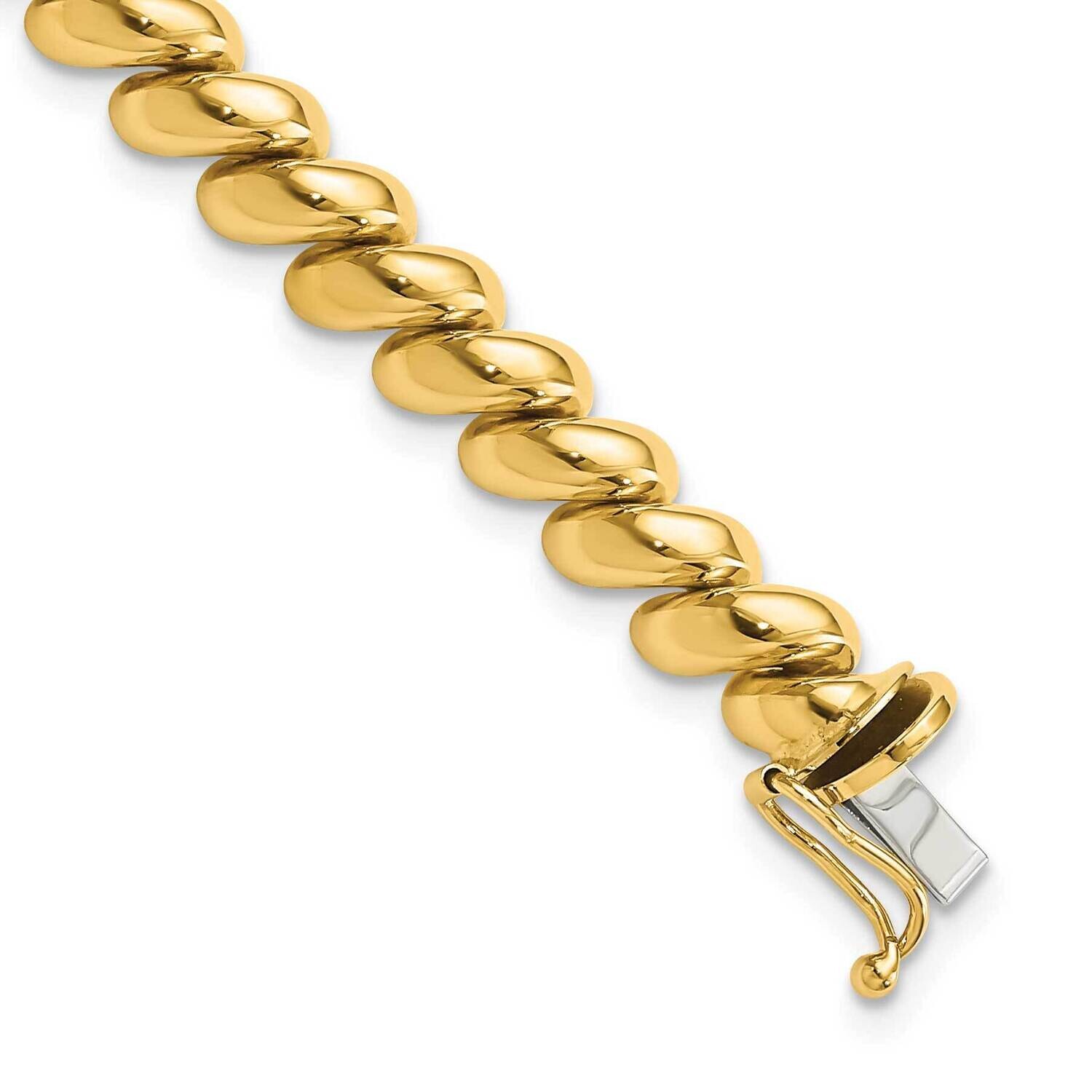 San Marco Bracelet 7 Inch 10k Gold 10SM10-7, MPN: 10SM10-7,