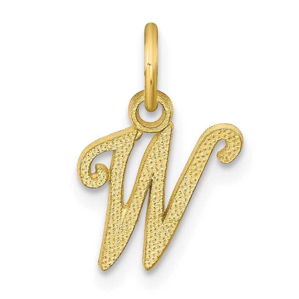 Initial W Charm 10k Gold 10C763W, MPN: 10C763W,