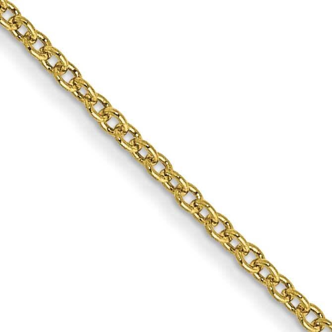 1mm Cable Chain 22 Inch 10k Gold 10PE53-22, MPN: 10PE53-22,