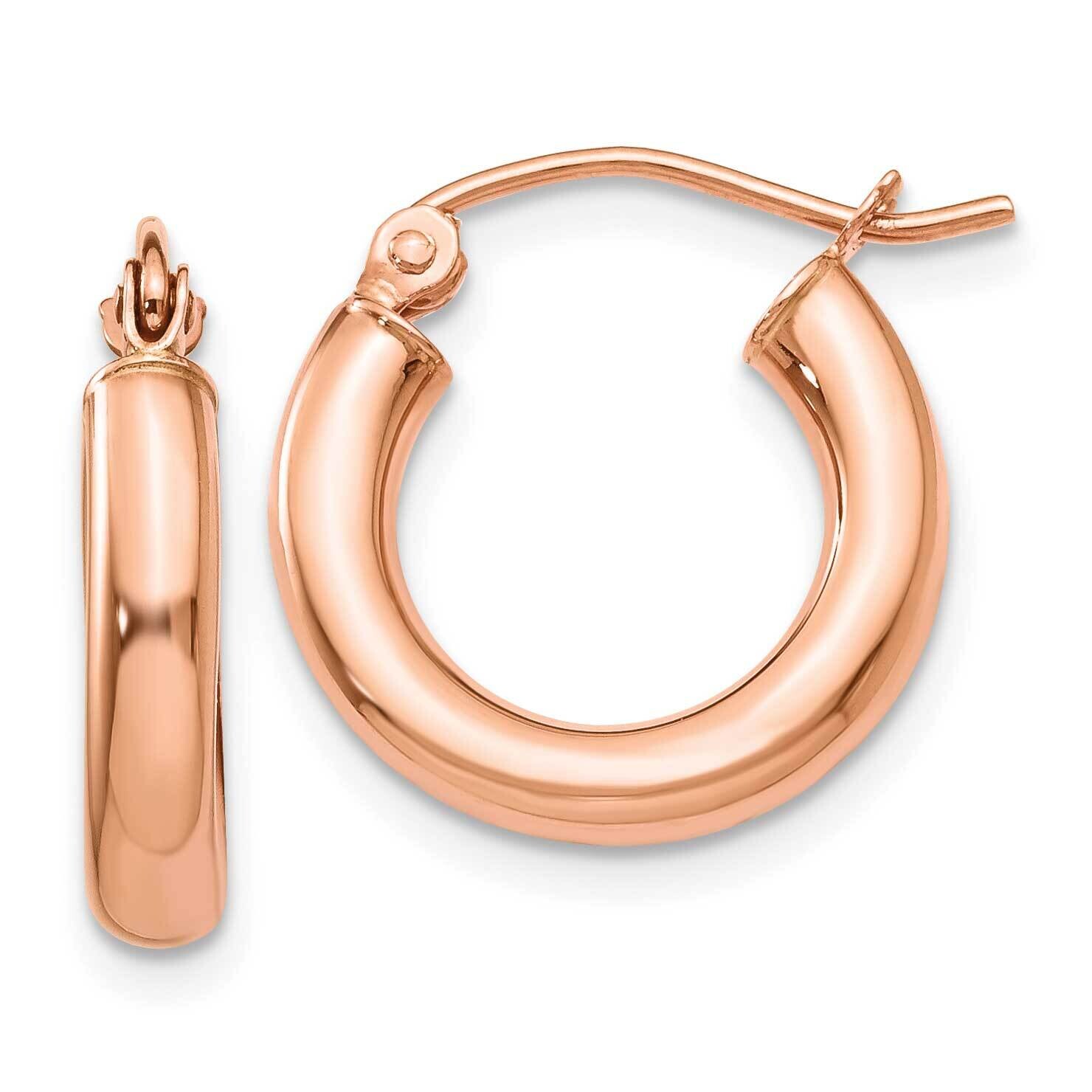 2mm Polished Hoop Earrings 10k Gold 10TF818, MPN: 10TF818,