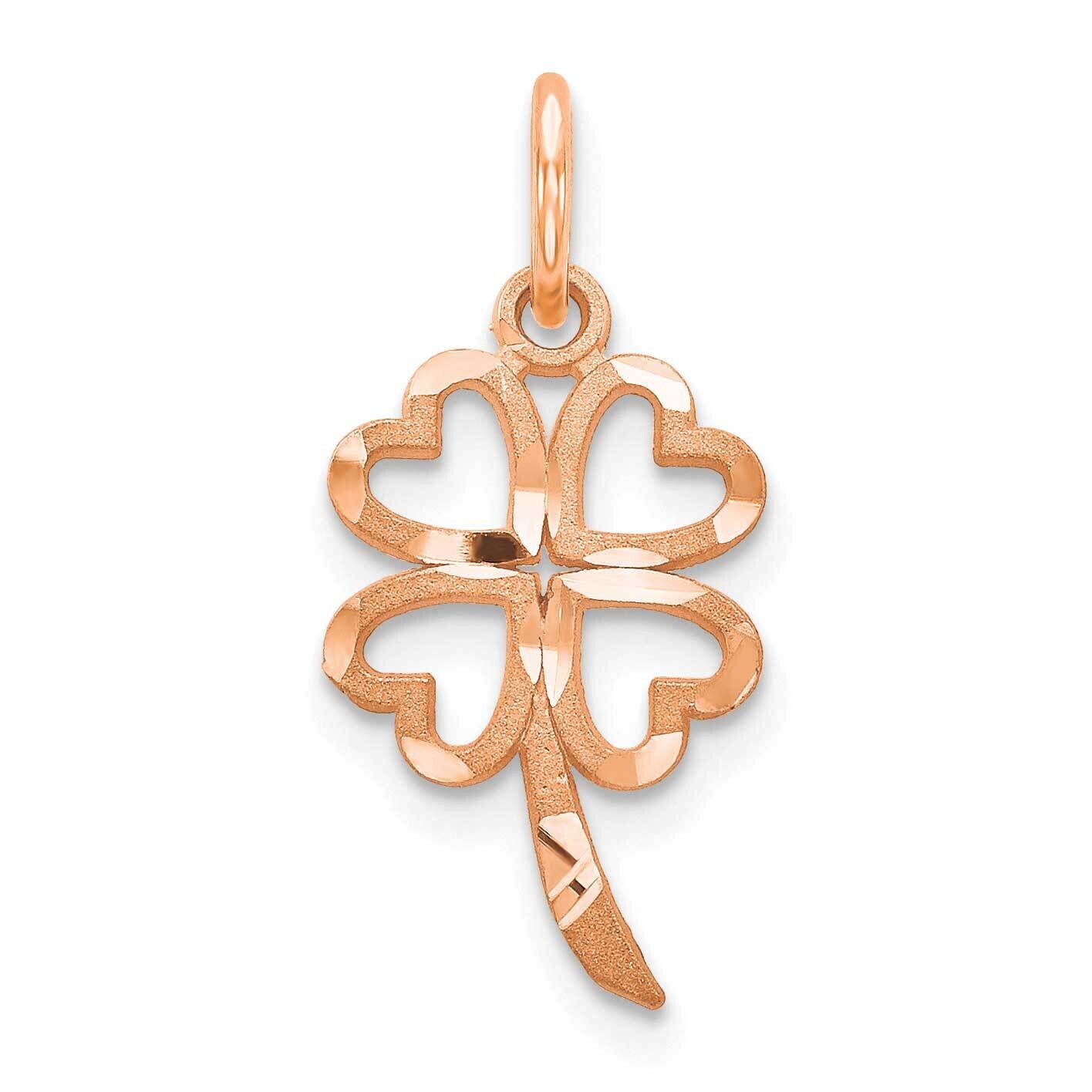 Four Leaf Clover Pendant 10k Rose Gold 10C720R, MPN: 10C720R,