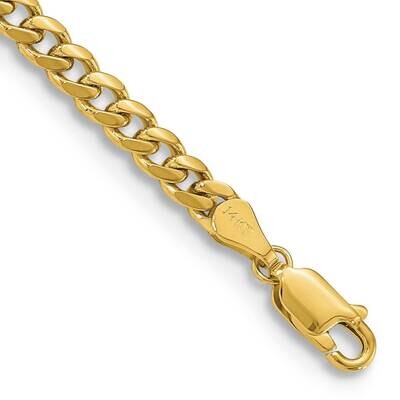 4.25mm Solid Miami Cuban Chain 7 Inch 10k Gold 10DCU120-7 by Men&#39;s Jewelry and Accessories, MPN: 10…