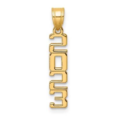 2023 Graduation Charm 10k Polished Gold 10K9982 by Men&#39;s Jewelry and Accessories, MPN: 10K9982,