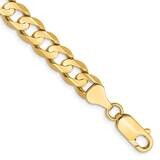 6.75mm Open Concave Curb Chain 9 Inch 10k Gold 10LCR180-9 by Men&#39;s Jewelry and Accessories, MPN: 10…