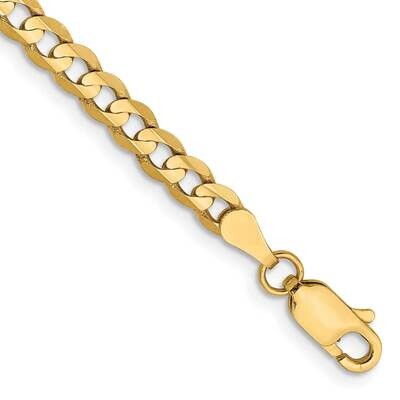 3.8mm Open Concave Curb Chain 8 Inch 10k Gold 10LCR100-8 by Men&#39;s Jewelry and Accessories, MPN: 10L…