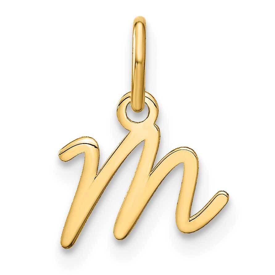 Upper Case Letter M Initial Charm 10k Gold 10XNA1305Y/M, MPN: 10XNA1305Y/M,