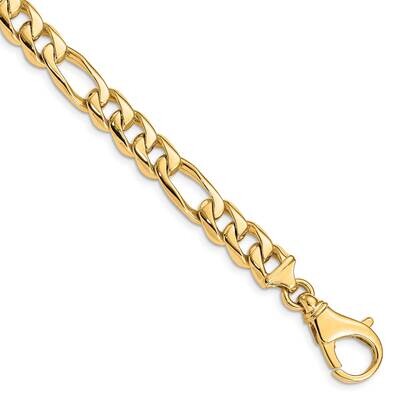8.5mm HPolished Fancy Link Bracelet 8 Inch 10k Gold 10LK462-8 by Men&#39;s Jewelry and Accessories, MPN…