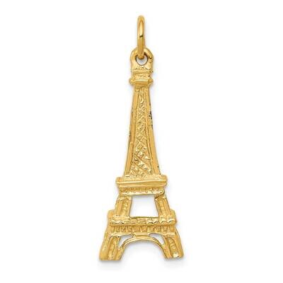 Eiffel Tower Charm 10k Gold 10A0383, MPN: 10A0383,