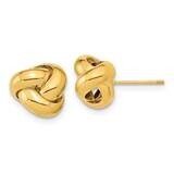 Love Knot Post Earrings 10k Polished Gold 10TL1048, MPN: 10TL1048, 196904149171