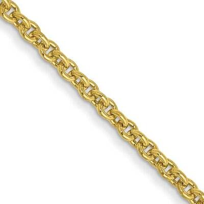 1.4mm Cable Chain 22 Inch 10k Gold 10PE54-22, MPN: 10PE54-22,