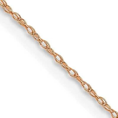.5mm Carded Cable Rope Chain 24 Inch 10k Rose Gold 10K5RR-24, MPN: 10K5RR-24,