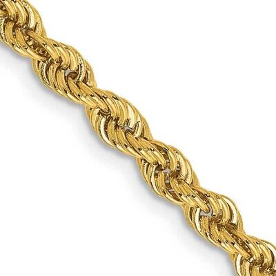 3mm Regular Rope Chain 20 Inch 10k Gold 10K023S-20, MPN: 10K023S-20,
