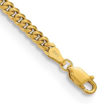3.5mm Solid Miami Cuban Chain 8 Inch 10k Gold 10DCU100-8 by Men&#39;s Jewelry and Accessories, MPN: 10D…
